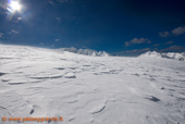 Sole e neve